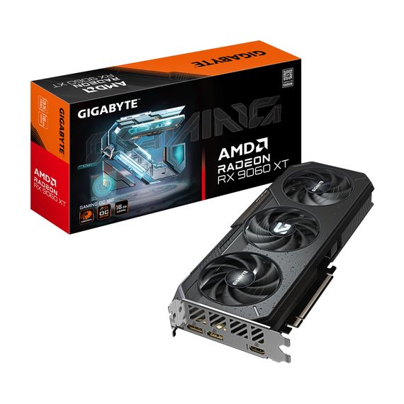 Видеокарта GIGABYTE Radeon RX 9060 XT 16GB GDDR6 GAMING OC GV-R9060XTGAMING_OC-16GD | Зображення 9