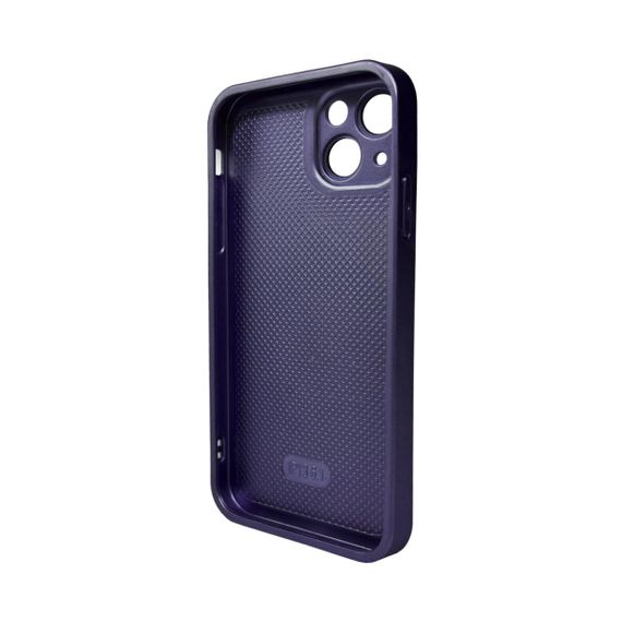Чохол для смартфона AG Glass Matt Frame Color Logo for Apple iPhone 12 Deep Purple | Зображення 1