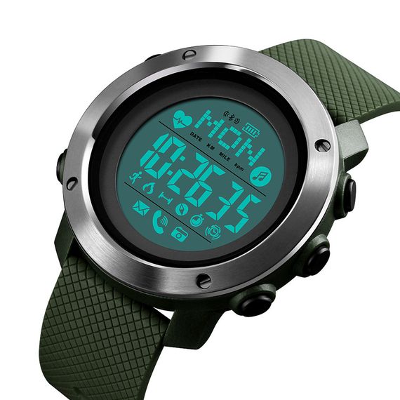 Skmei 1511AG Army-Green Smart Watch + Compass | Зображення 2