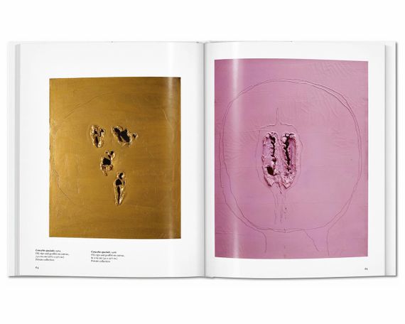Книги про мистецтво та художників живопис Лучо Фонтана. Fontana - Taschen | Зображення 2