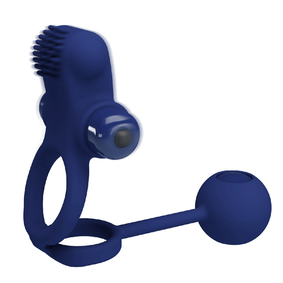 Эрекционное кольцо Pretty Love - Powerful ring, 10 vibration functions, BI-210211-3 sexstyle | Зображення 13