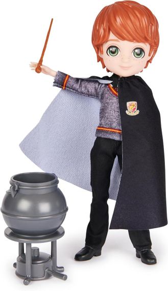 Подарочный набор Гарри Поттер Рон Уизли 20 см с аксессуарами оригинал Spin Master Wizarding World Harry Potter Ron Weasley | Зображення 4