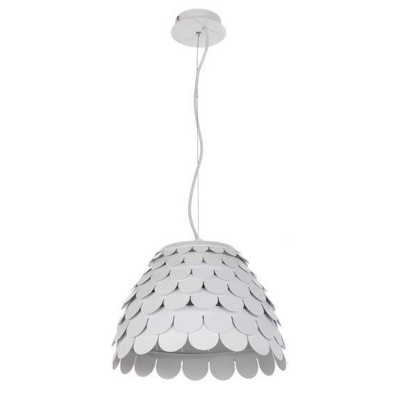 Люстра подвесная в спальню E27 60W WH (BL-117S/1)