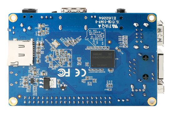 Одноплатний комп'ютер Orange Pi PC Plus Allwinner H3 1ГБ з WIFI | Зображення 1