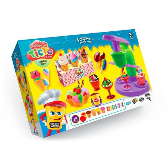 Набір для ліплення Danko Toys Фабрика морозива TMD-06-01U