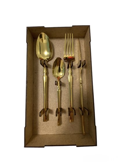 Набір столових приборів Gold Vin (на 6 персон) | Зображення 1