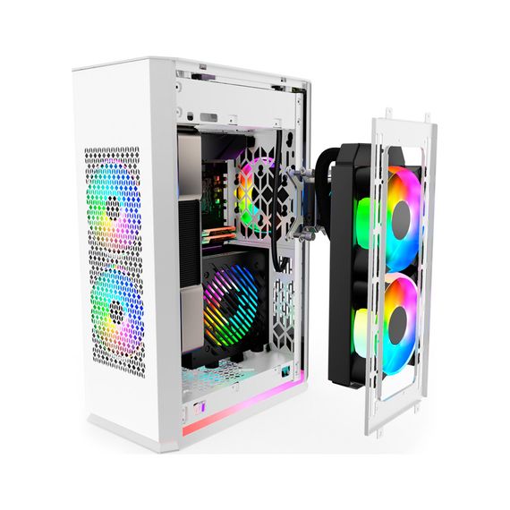 Корпус 1stPlayer UN1-3F2-W-WH&PS-750SFX | Зображення 2