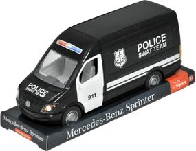 Машинка Tigres Mercedes-Benz Sprinter поліцейський 39721 чорний