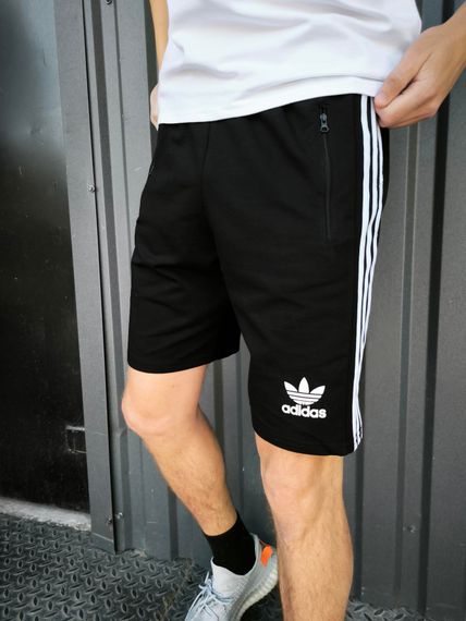 Чоловічі шорти Adidas чорні | Зображення 3