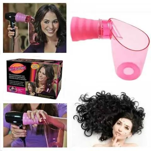 Воздушные бигуди Air Curler | Насадка для фена для завивки локонов | Зображення 5