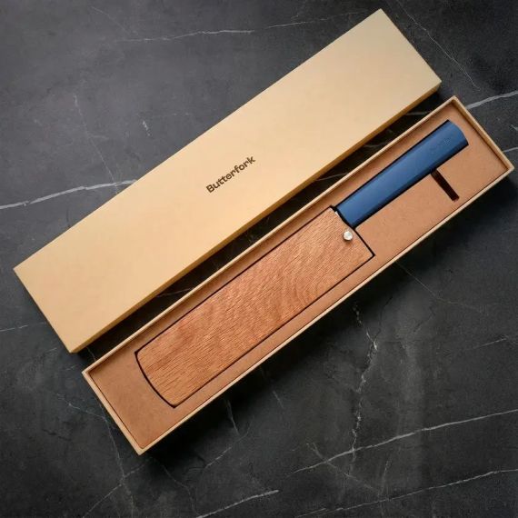 Ніж кухонний Butterfork Nakiri AR-RPM9 ABS Ultramarine | Зображення 5