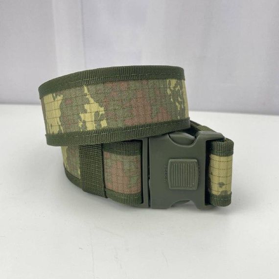 Ремінь тактичний чоловічий регульований 6724 128х4,7 см оливковий | Зображення 4
