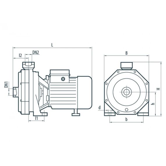 Відцентровий насос NPO 2CPm 60 | Зображення 2