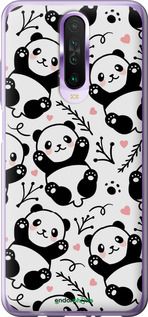 Чохол на Xiaomi Redmi K30 Панди "4318u-1836-2448"