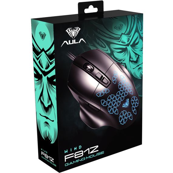 Мишка Aula F812 USB Black (6948391213132) | Зображення 8