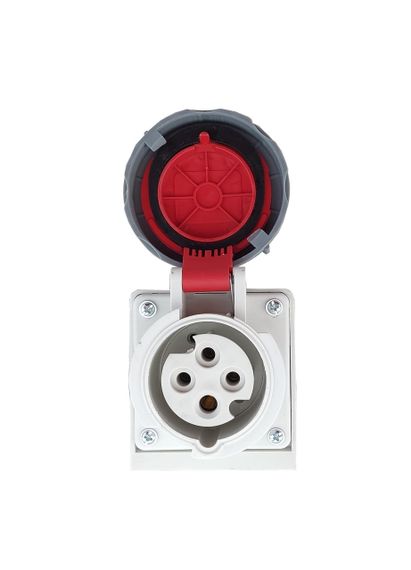 Розетка 1142 стаціонарна 3Р+РЕ 16А 380В IP67 Ny95502047 | Зображення 1