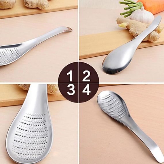 Часникова терка із нержавіючої сталі Spoon 10,5см | Зображення 4