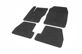 Резиновые коврики (4 шт, Polytep) для Ford Focus III 2011-2017 гг