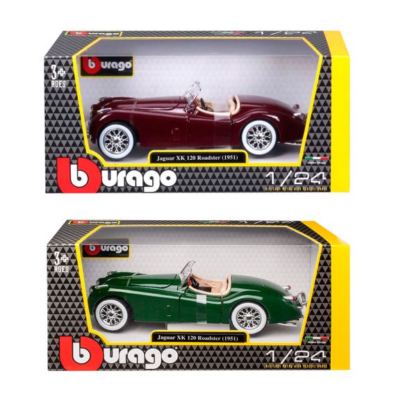 Машинка модель Jaguar XK 120 1951 1:24 | Зображення 1