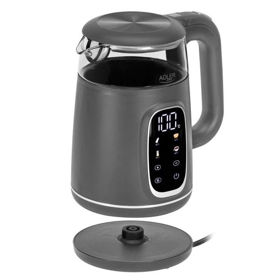 Електрочайник Adler AD 1305 grey silver 1.7 л сірий | Зображення 4