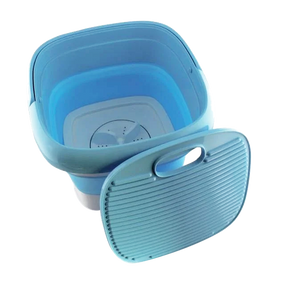 Складная стиральная машина Maxtop Silicon Washing Machine Голубая