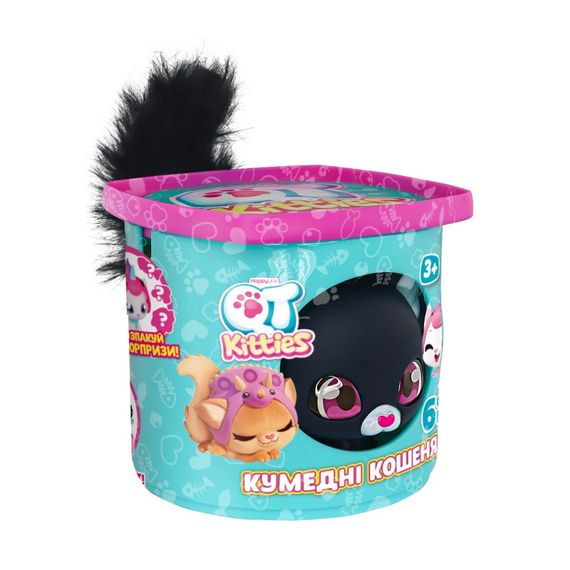 Детский игровой набор "Котенок Эш" QT Kitties 450001-6 фигурка, домик, аксессуары