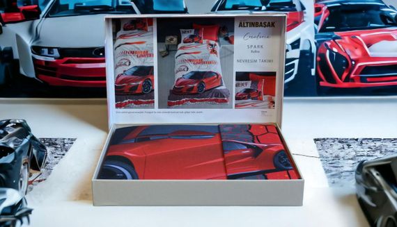 Постільна білизна Altinbasak 3D Digital Creaforse 160 х 220 см  Spark Rufina | Зображення 2