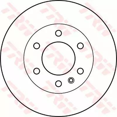Гальмівний диск MERCEDES/VW Sprinter 906/Crafter F 06, TRW (DF4822S) | Зображення 1