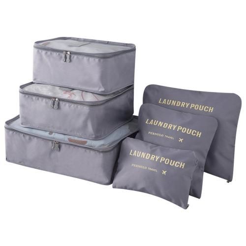 Набор органайзеров для вещей Laundry Pouch, 6 сумочек на застежках | Зображення 2