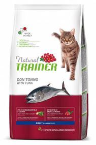 Корм Trainer Natural Super Premium Adult with Tuna сухой с тунцом для взрослых кошек 10 кг