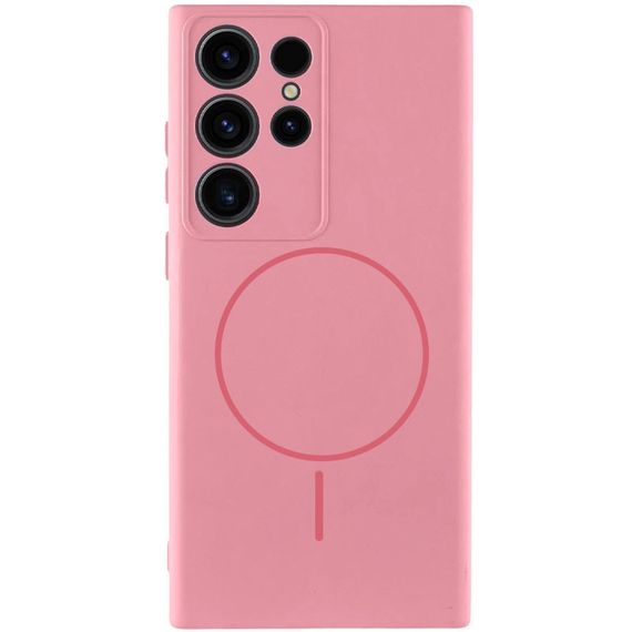 Чохол Silicone Cover Lakshmi Full Camera (AA) with MagFit для Samsung Galaxy S23 Ultra