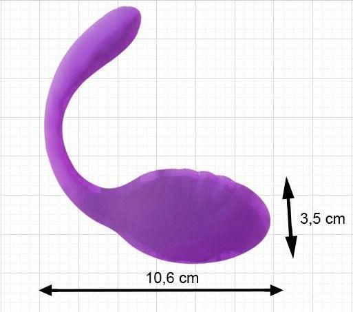 Віброяйце зі стимулятором клітора Adrien Lastic Smart Dream II з пультом LRS, можна під одяг sexstyle | Зображення 4