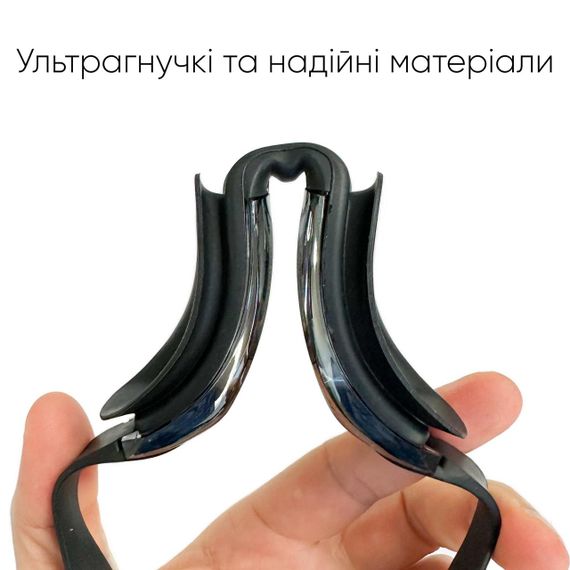 Очки для плавания Renvo Gilgit Уни Anti-fog Черный OSFM (2SG520-01) | Зображення 2