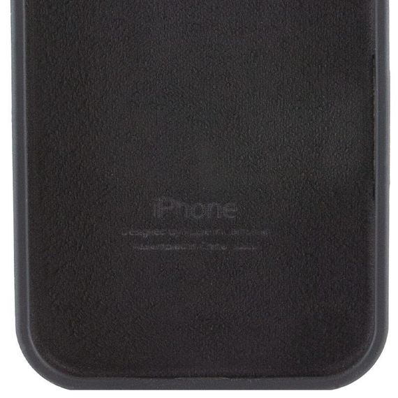 Чохол Silicone Case Full Protective (AA) для Apple iPhone 16e (6.1") Чорний / Black | Зображення 3