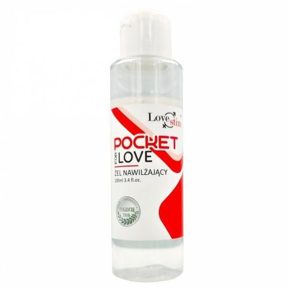 Універсальний анально-вагінальний гель на водній основі LoveStim - Pocket for Love, 100 ml Sex Aura