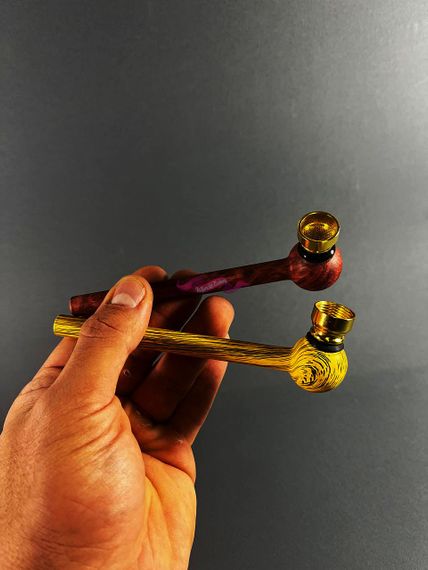 Стеклянная трубка Safari Желтый | Зображення 2