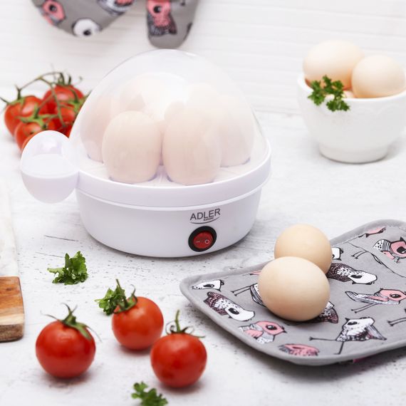Яйцеварка электрическая Adler AD 4459 на 7 яиц, 450 Вт, автоматическое отключение, звуковой сигнал | Зображення 5