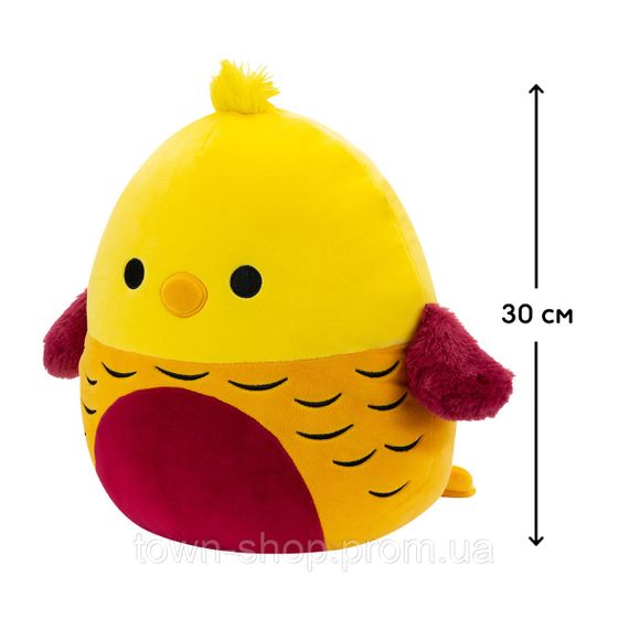 Мягкая игрушка Squishmallows – Фазан Бэк (30 cm) | Зображення 1