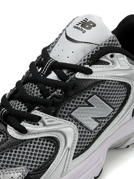 Мужские кроссовки New 530 Premium Silver Grey Black весна / літо / осінь А3658 | Зображення 8