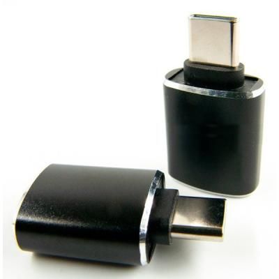 Перехідник OTG USB - Type-C grey Dengos (ADP-018) (ADP-018)