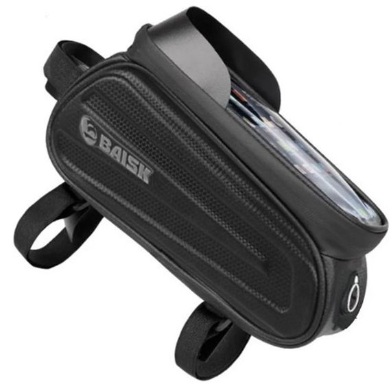 Велосумка F003/221G на кермо з відділенням під смартфон 23.5x10x14см | Зображення 2