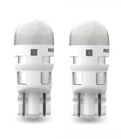 Комплект светодиодных ламп Philips 11961AU60X2 W5W (T10) LED Ultinon Pro6000 SI AMBER
