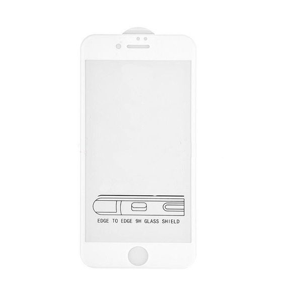 Full Glue захисне скло для iPhone 6 Plus - White | Зображення 2