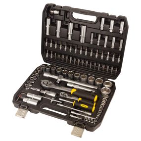 Набір насадок торцевих і біт Sigma 1/4", 1/2" 94 шт CrV mid (6003761)