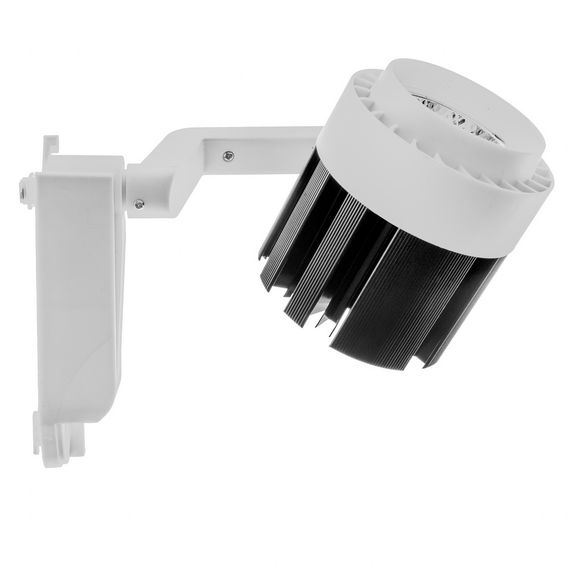 Светильник трековый поворотный LED KW-53/30W NW WH/BK | Зображення 5