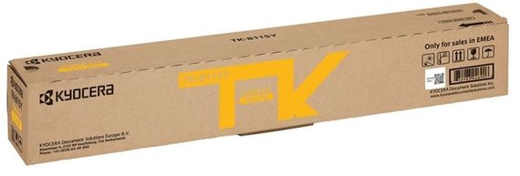 Картридж Kyocera TK-8115Y (1T02P3ANL0) Yellow (1T02P3ANL0) | Зображення 2
