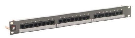Патч-панель Molex 24xRJ45/PowerCat 5e/UTP-1U Graphite (PID-00058)