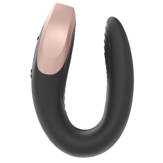 Смарт-вібратор для пар Satisfyer Double Love, Чорний | Зображення 2