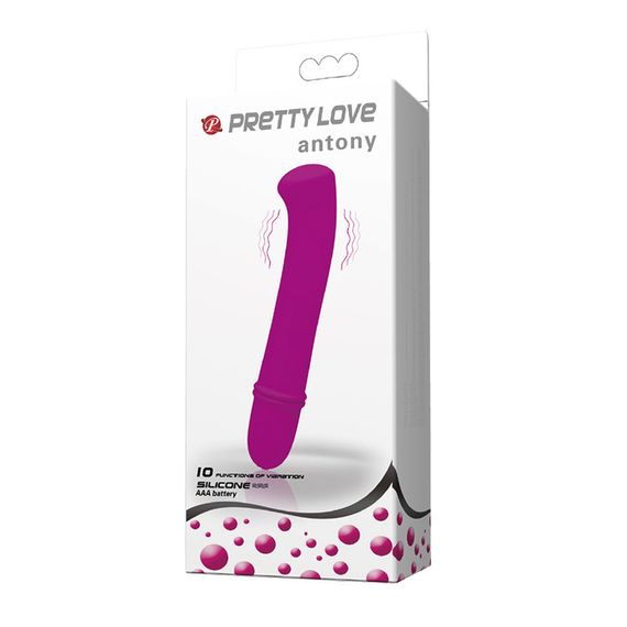 Вібратор - Pretty Love Antony Vibrator Purple Sex Aura | Зображення 7