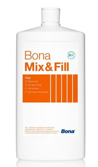 Bona Mix&Fill шпаклівка водній основі для паркету